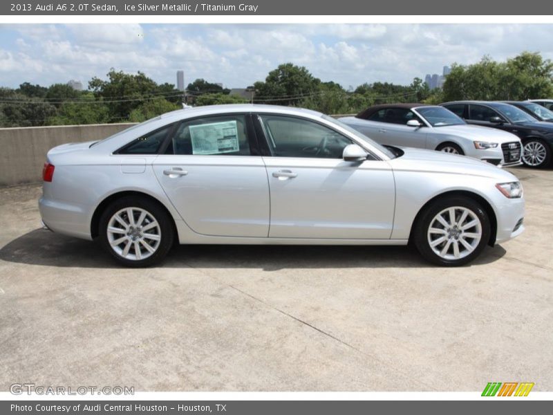 Ice Silver Metallic / Titanium Gray 2013 Audi A6 2.0T Sedan