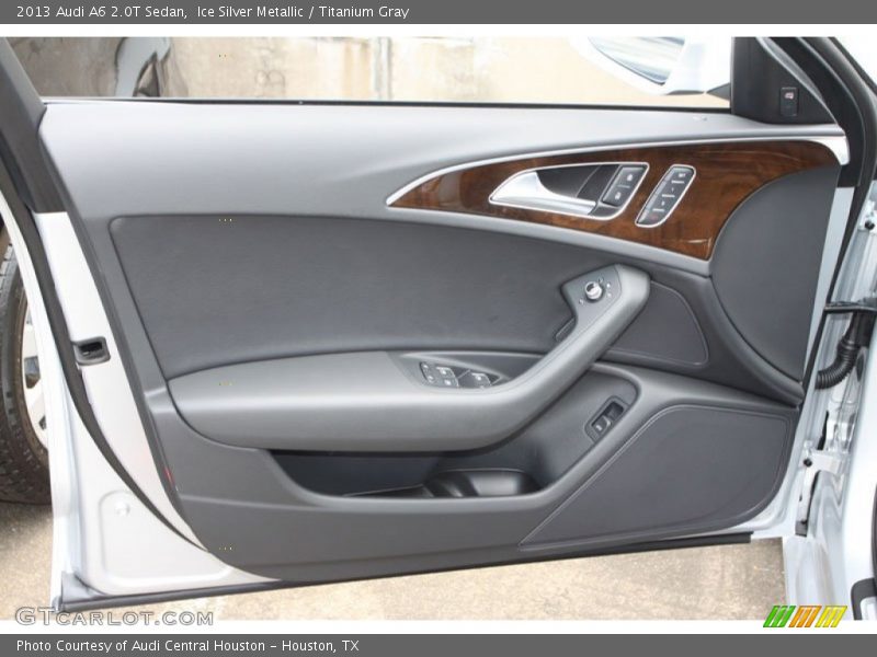 Ice Silver Metallic / Titanium Gray 2013 Audi A6 2.0T Sedan