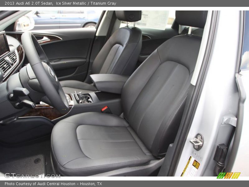 Ice Silver Metallic / Titanium Gray 2013 Audi A6 2.0T Sedan