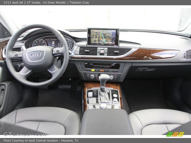 Ice Silver Metallic / Titanium Gray 2013 Audi A6 2.0T Sedan