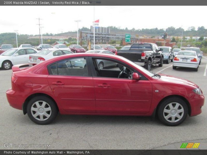 Velocity Red Mica / Black 2006 Mazda MAZDA3 i Sedan