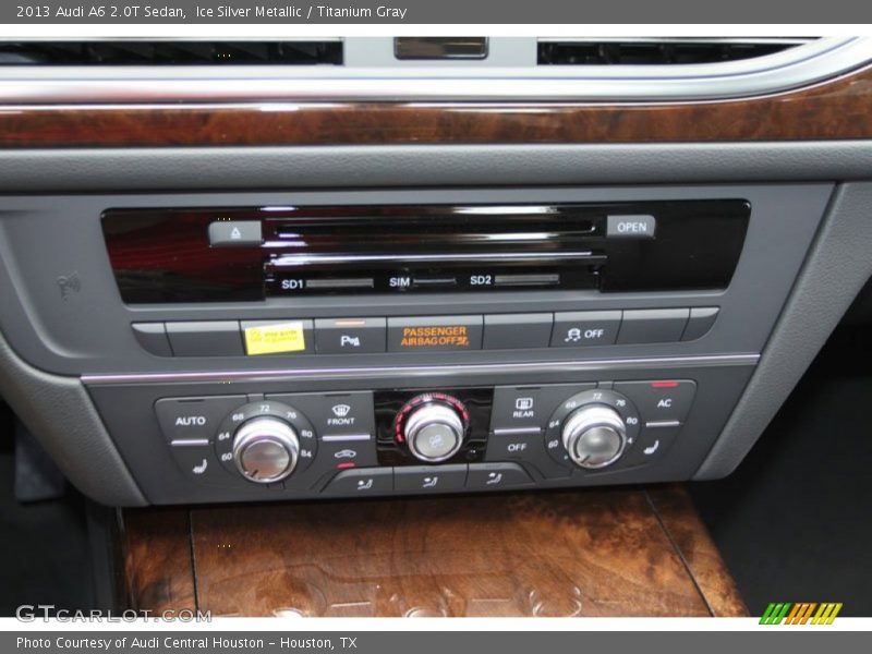 Ice Silver Metallic / Titanium Gray 2013 Audi A6 2.0T Sedan