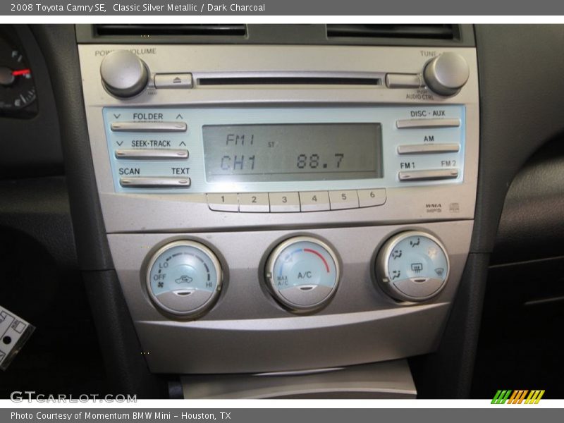 Classic Silver Metallic / Dark Charcoal 2008 Toyota Camry SE