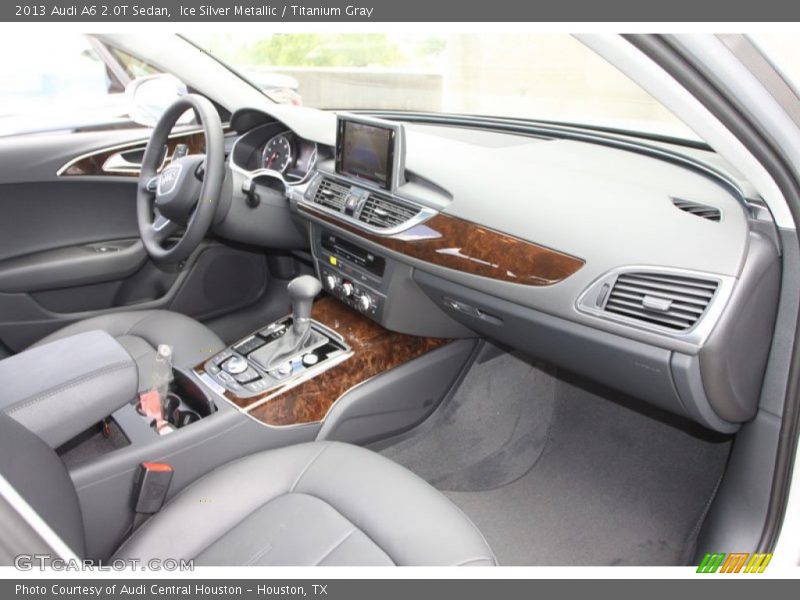 Ice Silver Metallic / Titanium Gray 2013 Audi A6 2.0T Sedan