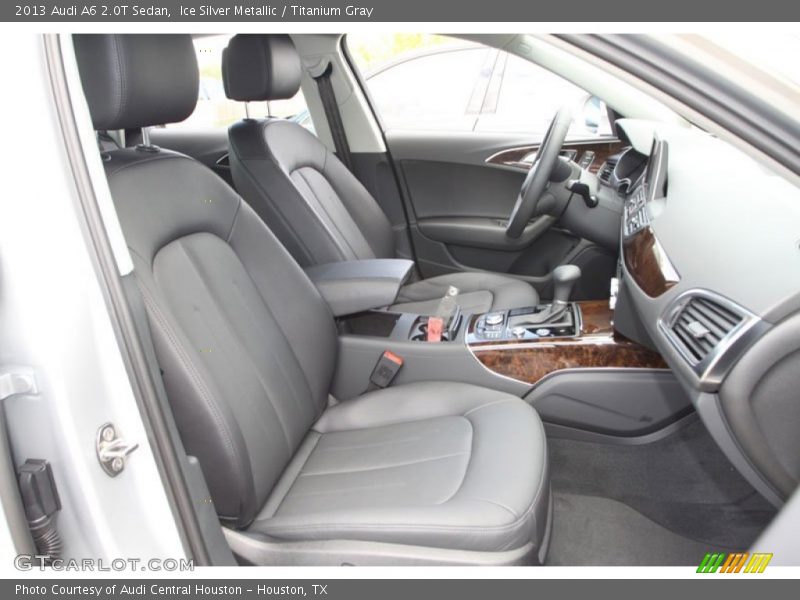 Ice Silver Metallic / Titanium Gray 2013 Audi A6 2.0T Sedan