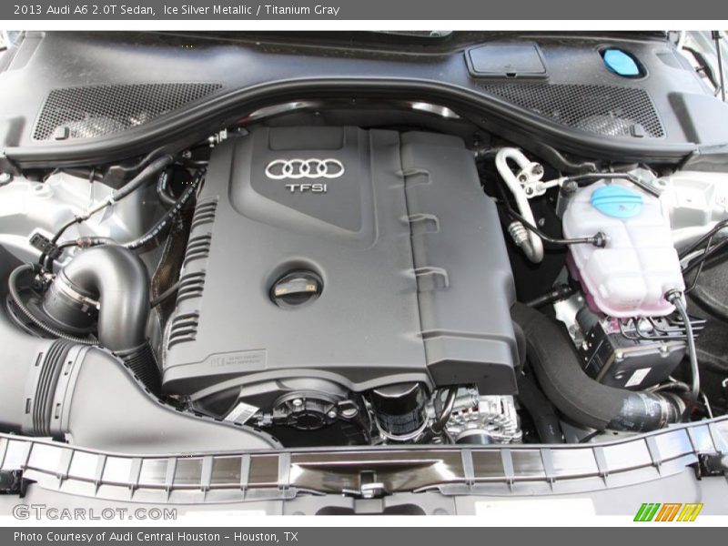 Ice Silver Metallic / Titanium Gray 2013 Audi A6 2.0T Sedan