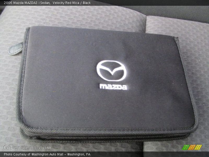Velocity Red Mica / Black 2006 Mazda MAZDA3 i Sedan