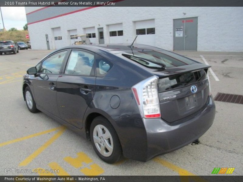 Winter Gray Metallic / Misty Gray 2010 Toyota Prius Hybrid III