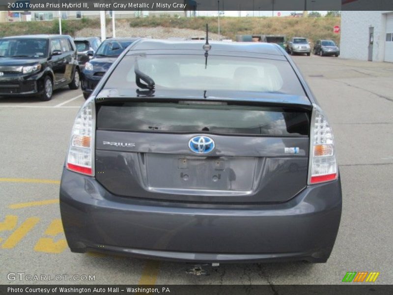 Winter Gray Metallic / Misty Gray 2010 Toyota Prius Hybrid III