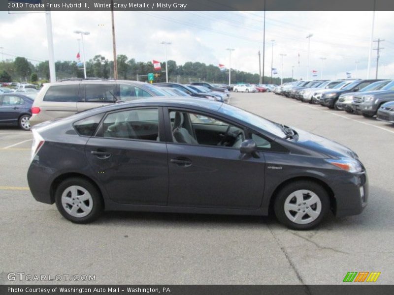 Winter Gray Metallic / Misty Gray 2010 Toyota Prius Hybrid III