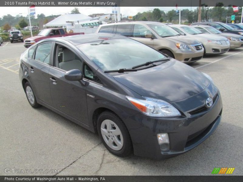 Winter Gray Metallic / Misty Gray 2010 Toyota Prius Hybrid III