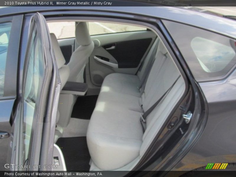 Winter Gray Metallic / Misty Gray 2010 Toyota Prius Hybrid III
