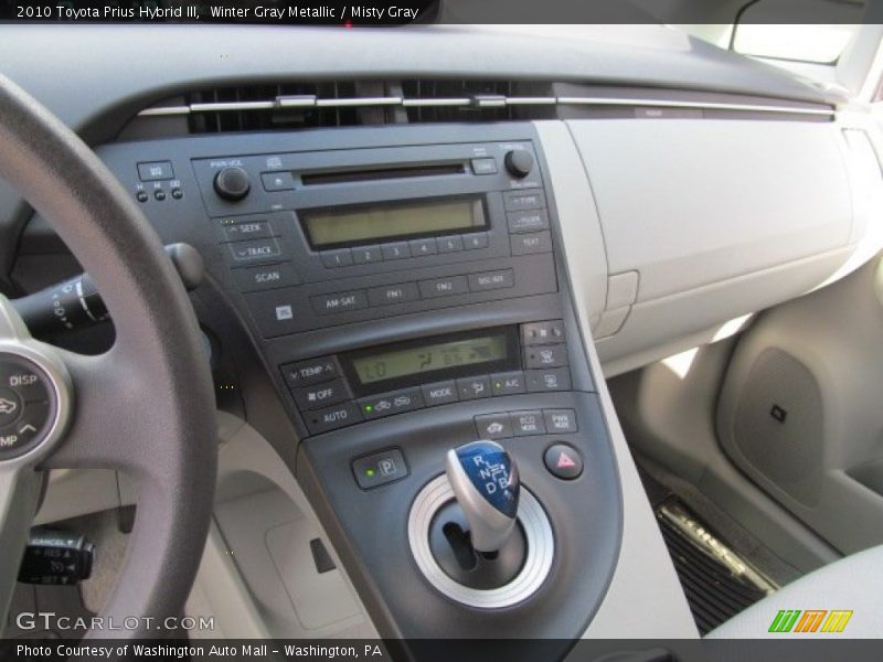 Winter Gray Metallic / Misty Gray 2010 Toyota Prius Hybrid III