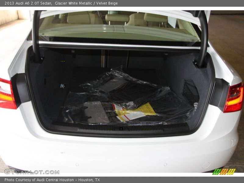 Glacier White Metallic / Velvet Beige 2013 Audi A6 2.0T Sedan