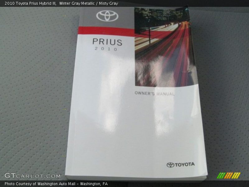 Winter Gray Metallic / Misty Gray 2010 Toyota Prius Hybrid III
