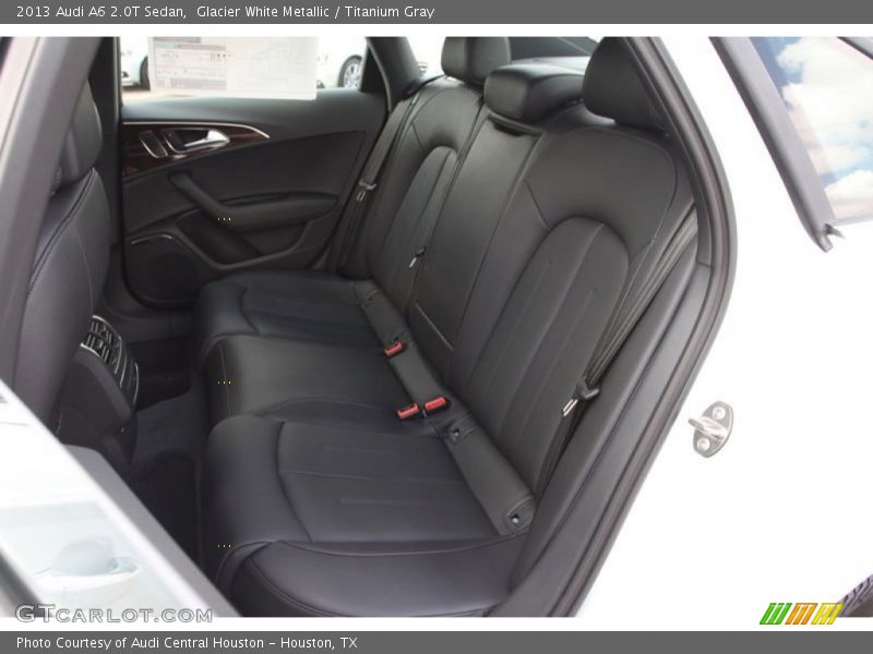 Glacier White Metallic / Titanium Gray 2013 Audi A6 2.0T Sedan
