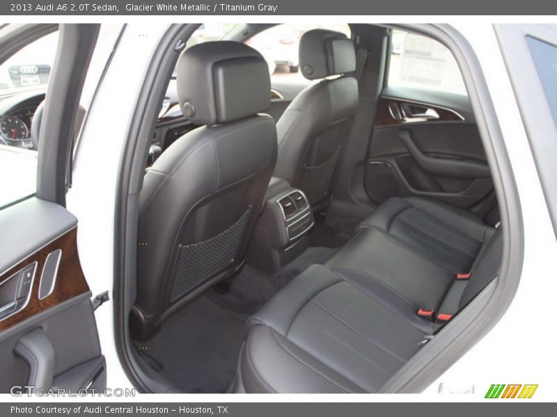 Glacier White Metallic / Titanium Gray 2013 Audi A6 2.0T Sedan