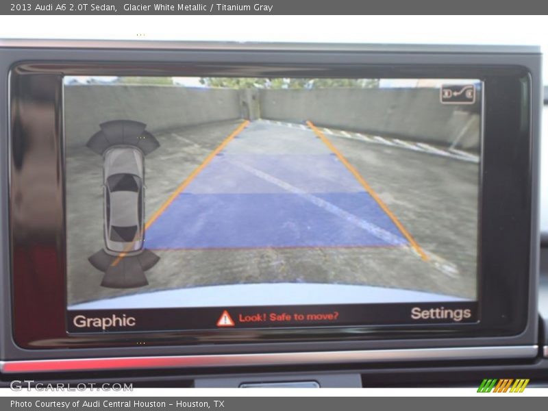 Glacier White Metallic / Titanium Gray 2013 Audi A6 2.0T Sedan