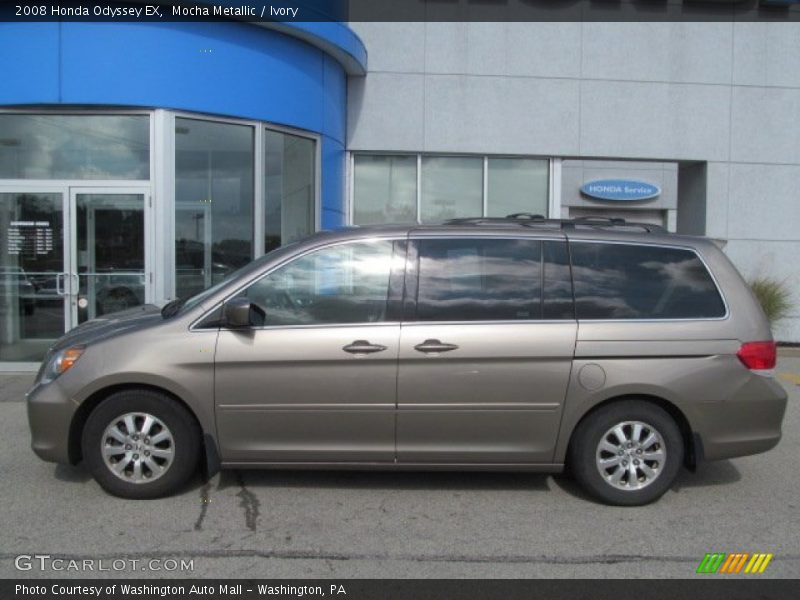 Mocha Metallic / Ivory 2008 Honda Odyssey EX