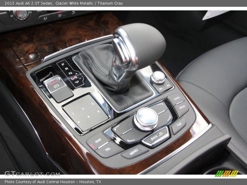 Glacier White Metallic / Titanium Gray 2013 Audi A6 2.0T Sedan