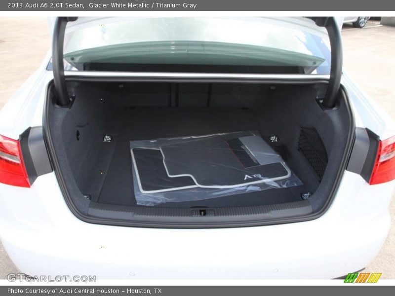 Glacier White Metallic / Titanium Gray 2013 Audi A6 2.0T Sedan