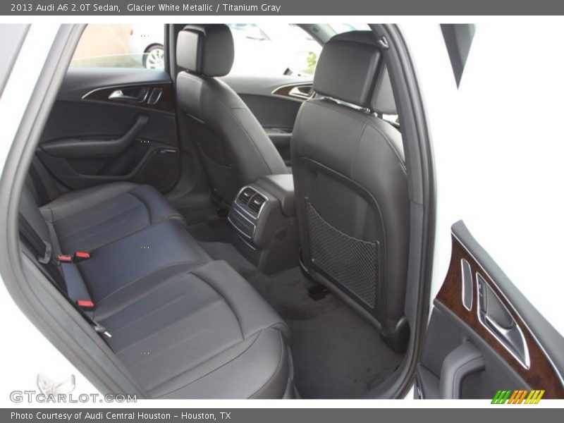 Glacier White Metallic / Titanium Gray 2013 Audi A6 2.0T Sedan