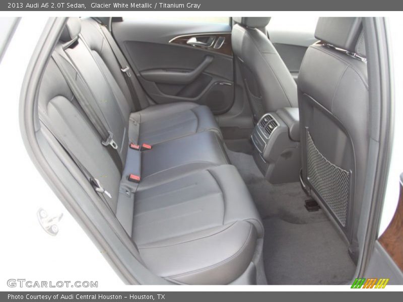 Glacier White Metallic / Titanium Gray 2013 Audi A6 2.0T Sedan