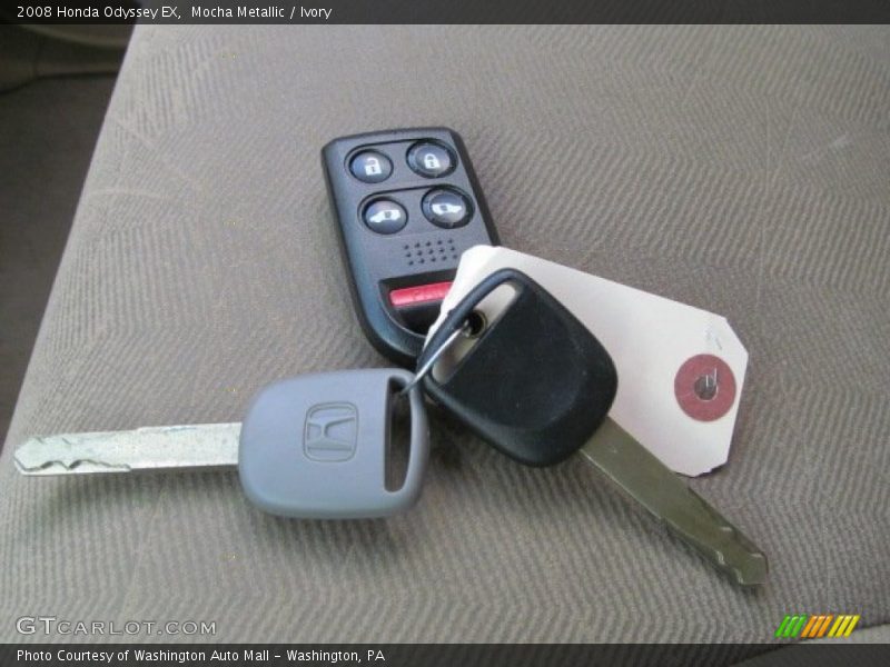 Mocha Metallic / Ivory 2008 Honda Odyssey EX