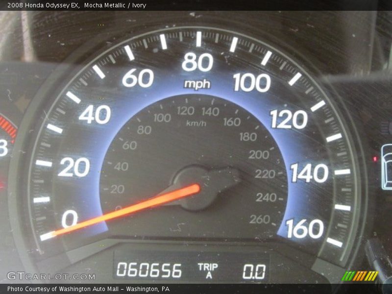 Mocha Metallic / Ivory 2008 Honda Odyssey EX