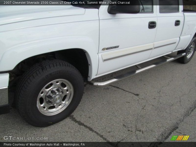 Summit White / Dark Charcoal 2007 Chevrolet Silverado 1500 Classic LT Crew Cab 4x4