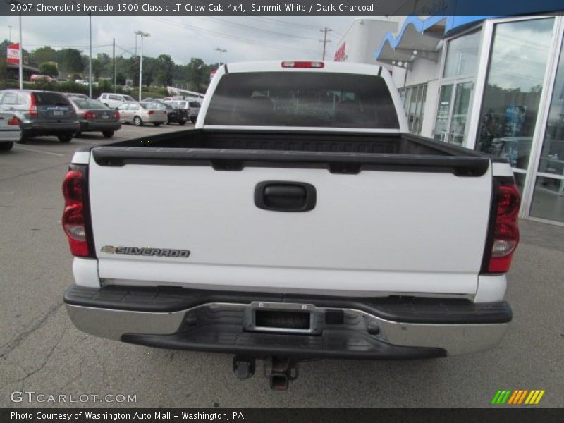 Summit White / Dark Charcoal 2007 Chevrolet Silverado 1500 Classic LT Crew Cab 4x4