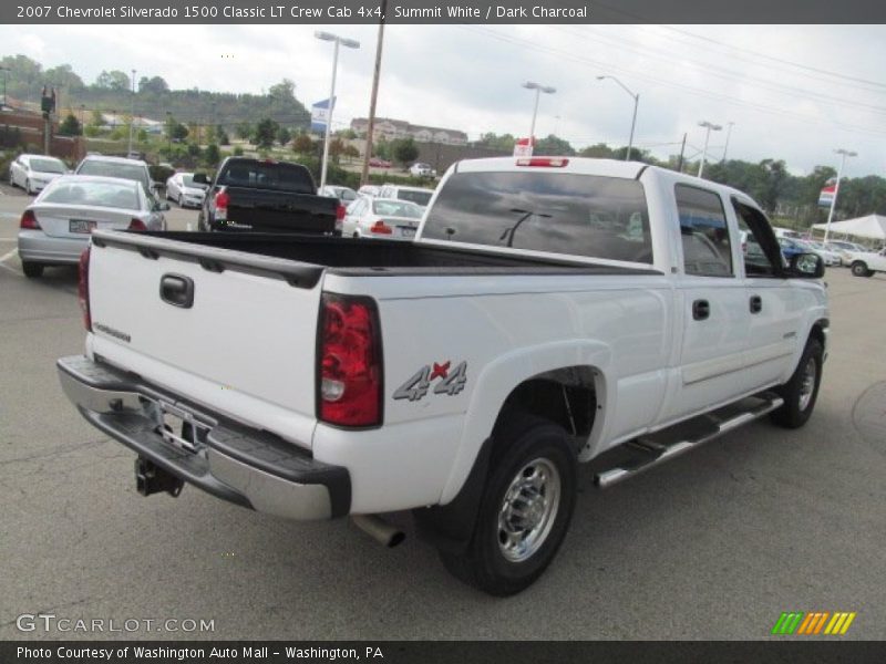 Summit White / Dark Charcoal 2007 Chevrolet Silverado 1500 Classic LT Crew Cab 4x4