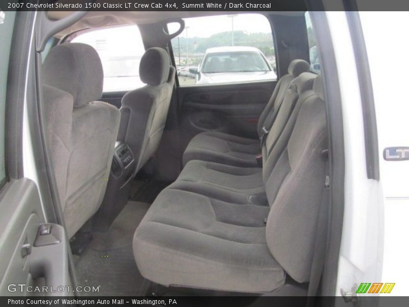 Rear Seat of 2007 Silverado 1500 Classic LT Crew Cab 4x4