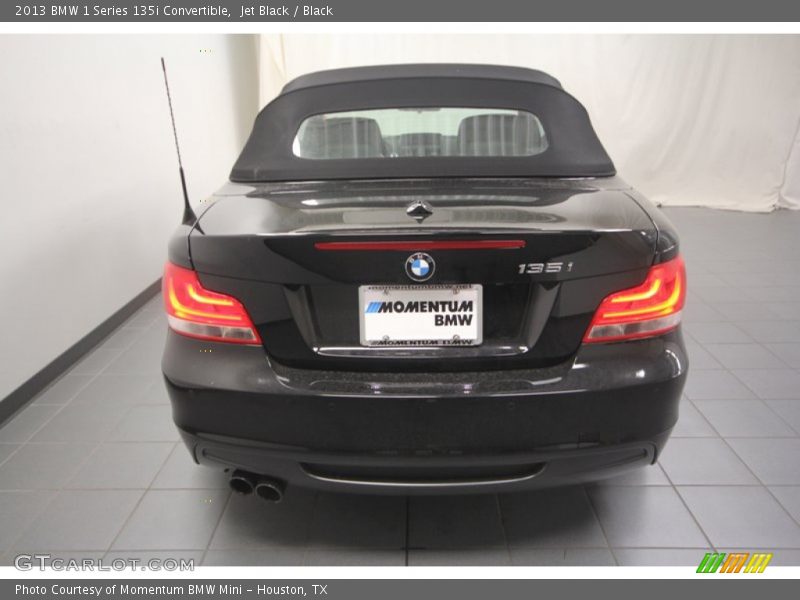 Jet Black / Black 2013 BMW 1 Series 135i Convertible