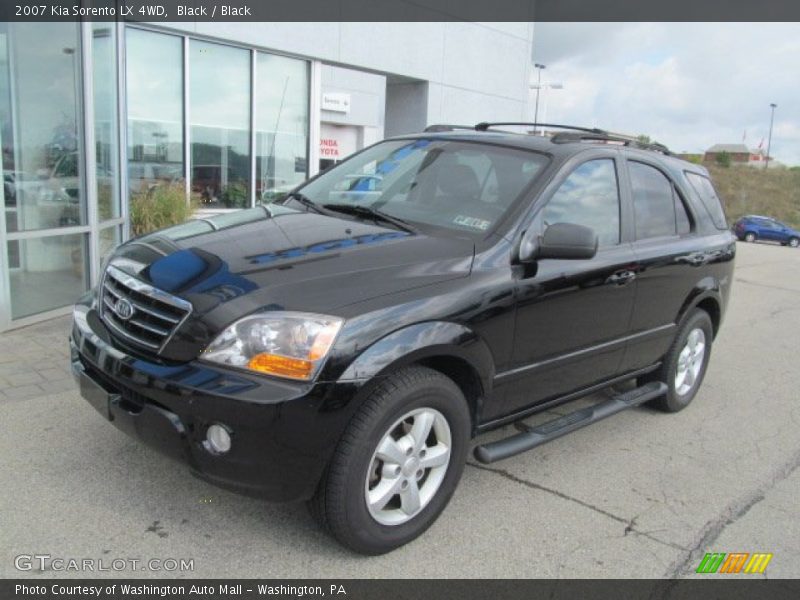 Black / Black 2007 Kia Sorento LX 4WD