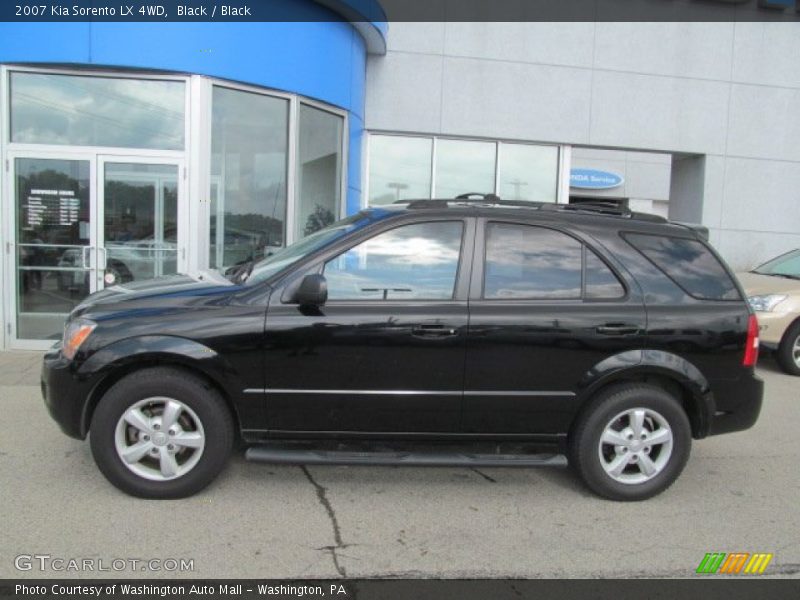 Black / Black 2007 Kia Sorento LX 4WD