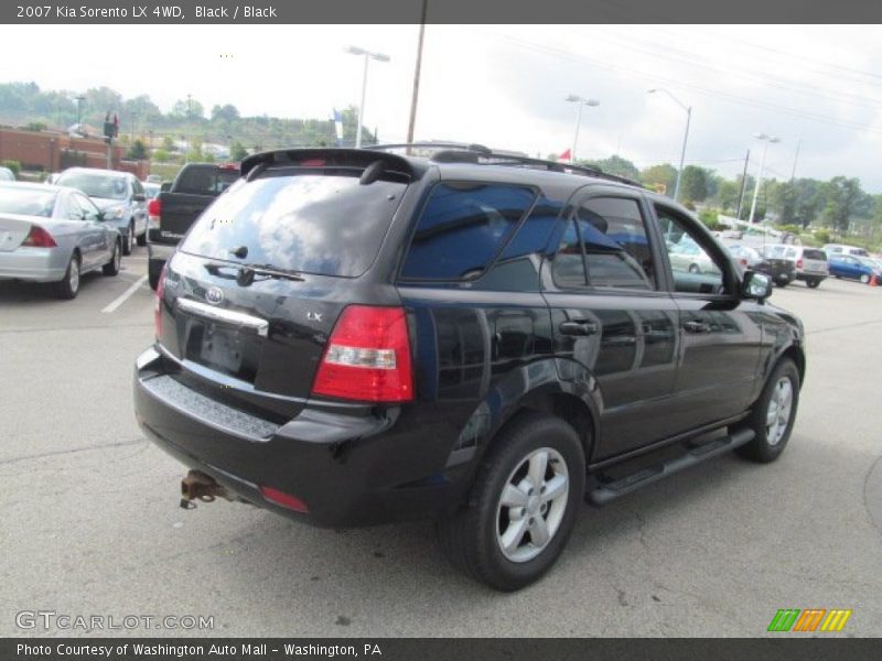 Black / Black 2007 Kia Sorento LX 4WD