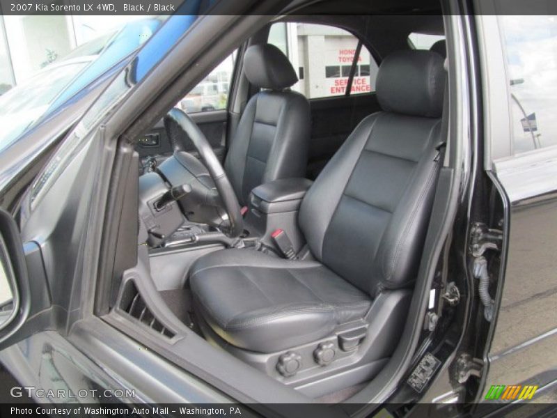 Black / Black 2007 Kia Sorento LX 4WD