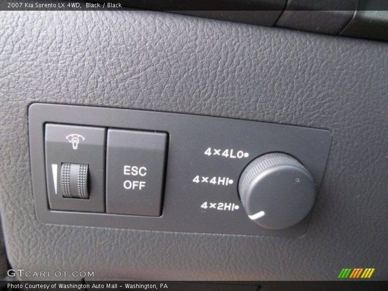 Black / Black 2007 Kia Sorento LX 4WD