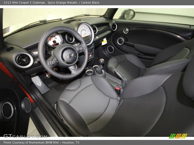  2013 Cooper S Clubman Carbon Black Interior