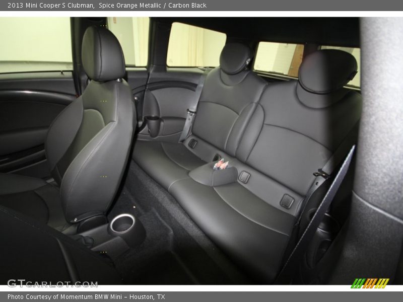 Rear Seat of 2013 Cooper S Clubman