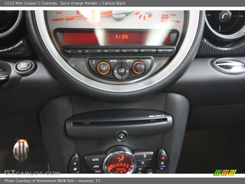 Spice Orange Metallic / Carbon Black 2013 Mini Cooper S Clubman