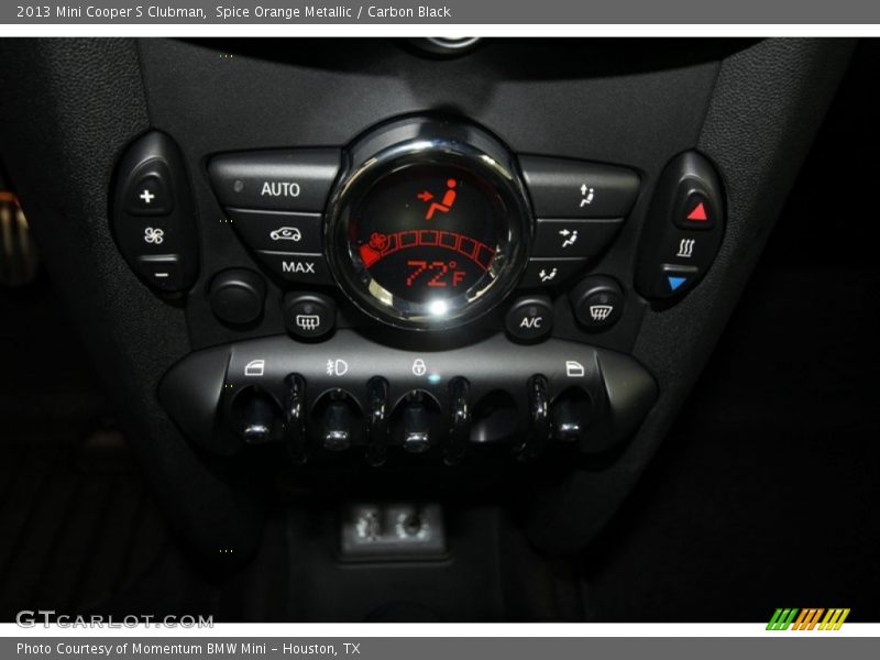 Spice Orange Metallic / Carbon Black 2013 Mini Cooper S Clubman
