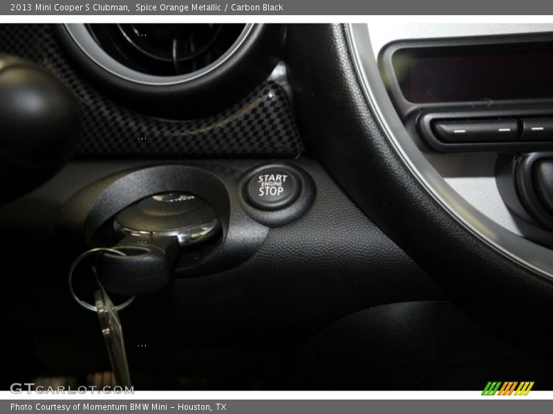Spice Orange Metallic / Carbon Black 2013 Mini Cooper S Clubman