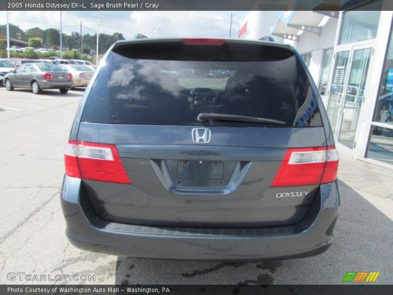 Sage Brush Pearl / Gray 2005 Honda Odyssey EX-L