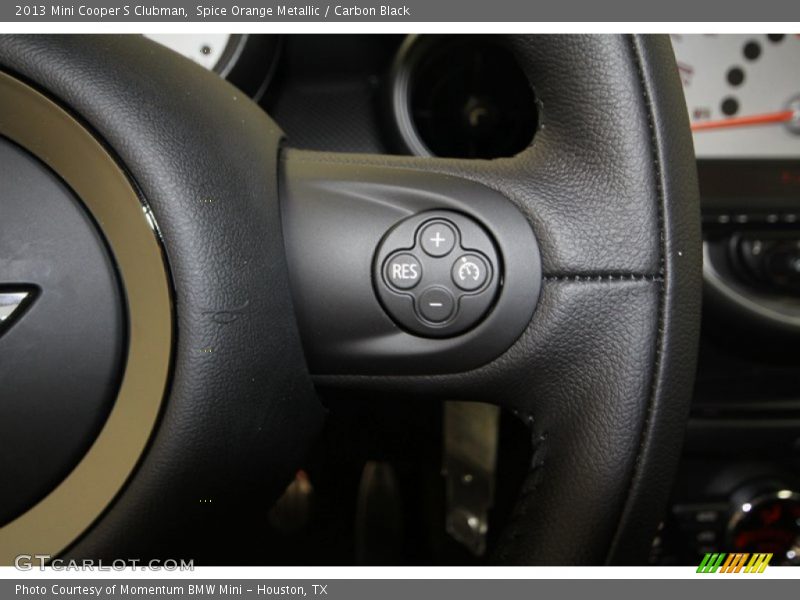 Spice Orange Metallic / Carbon Black 2013 Mini Cooper S Clubman