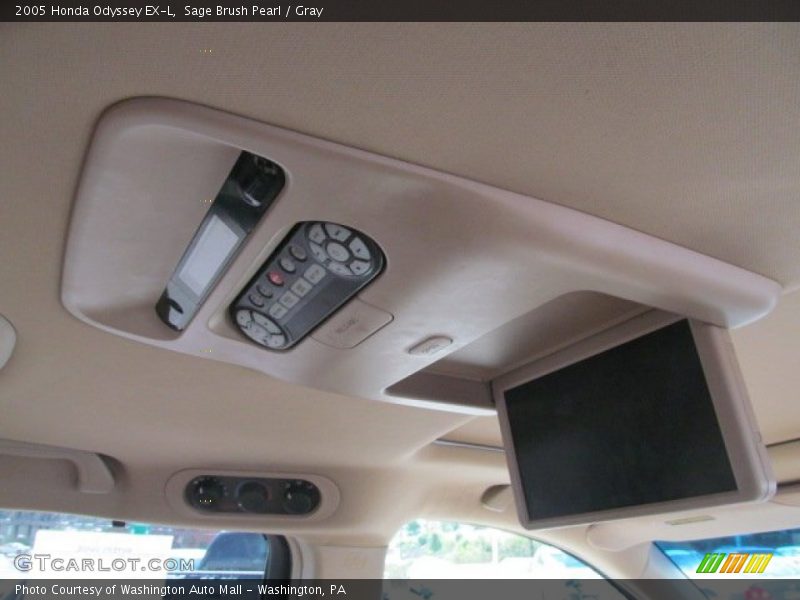 Sage Brush Pearl / Gray 2005 Honda Odyssey EX-L