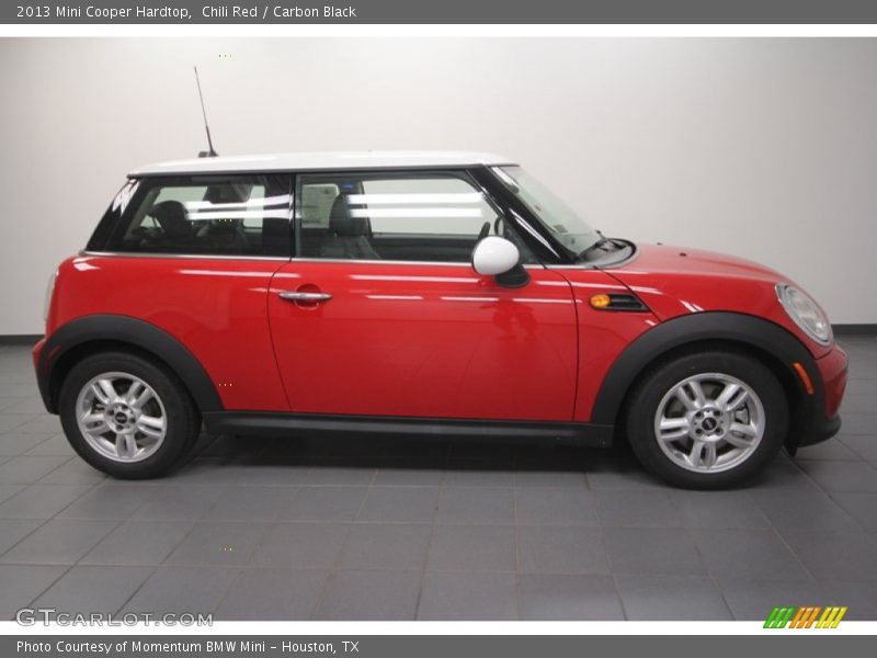 Chili Red / Carbon Black 2013 Mini Cooper Hardtop