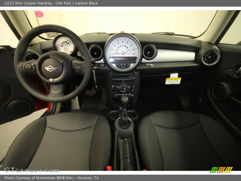 Chili Red / Carbon Black 2013 Mini Cooper Hardtop