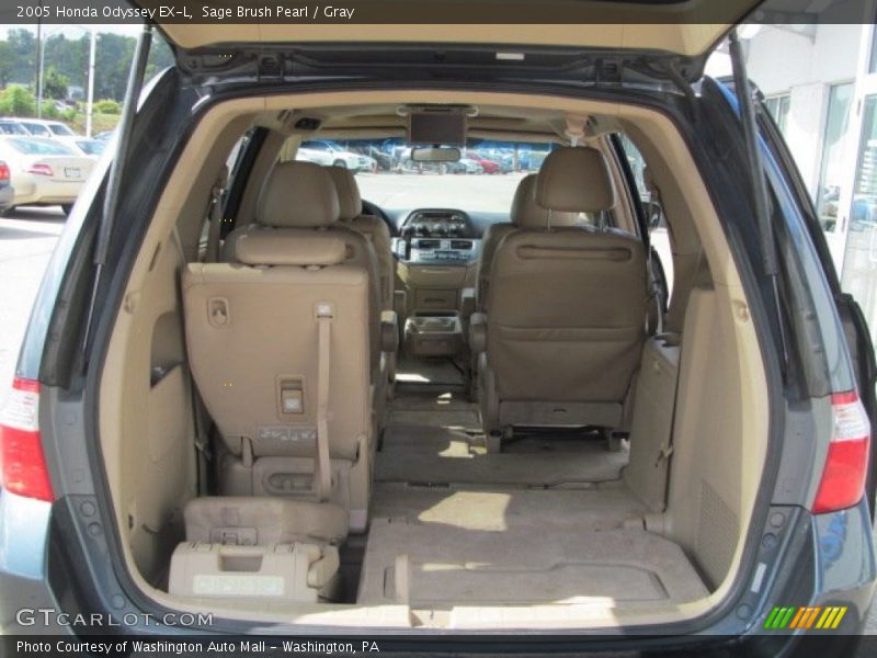 Sage Brush Pearl / Gray 2005 Honda Odyssey EX-L